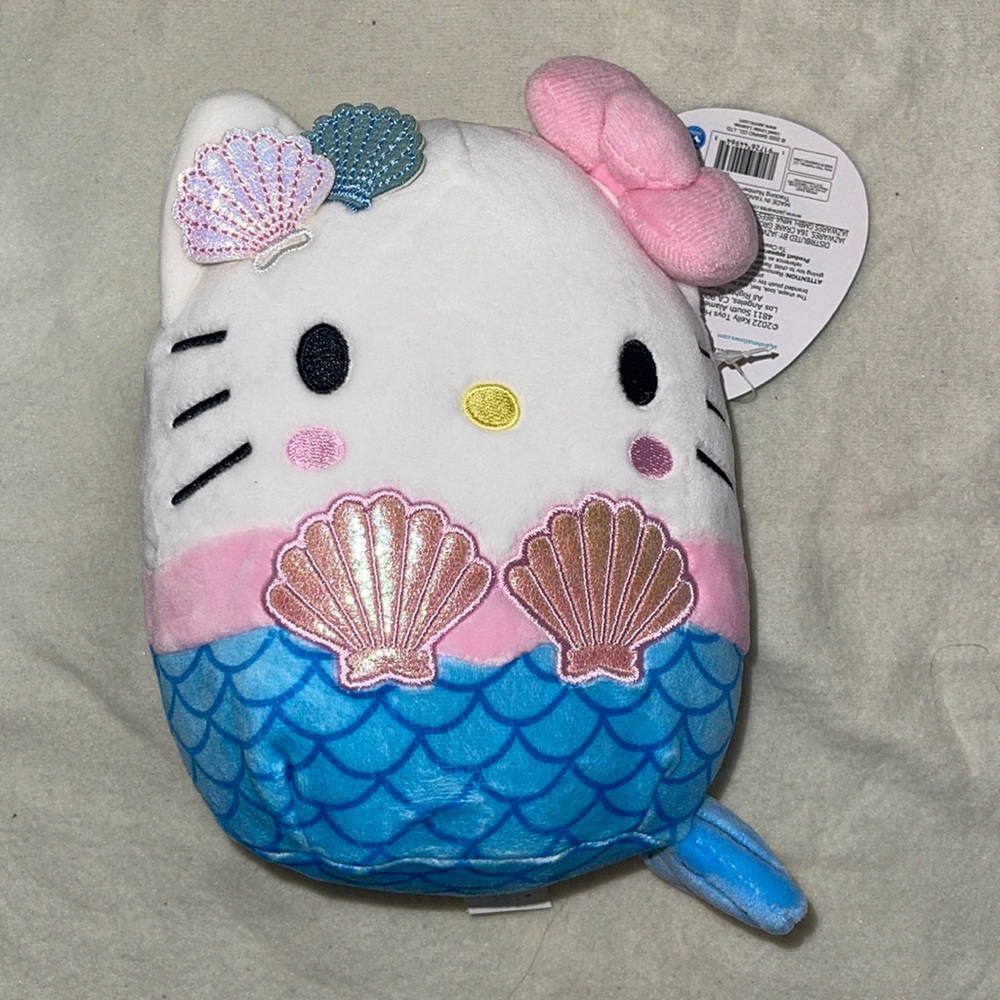 NWT Hello Kitty Mermaid Squishmallow 🧜♀️ 6.5"